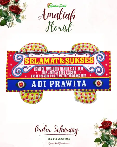 Papan Bunga Ucapan Selamat cimalaka